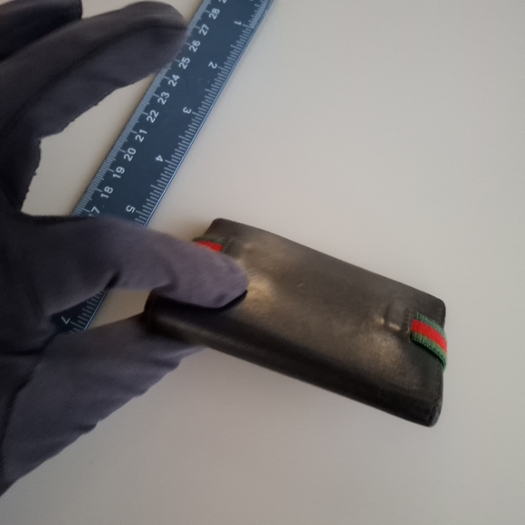 Gucci Black signature leather key holder wallet - Picture 11 of 14